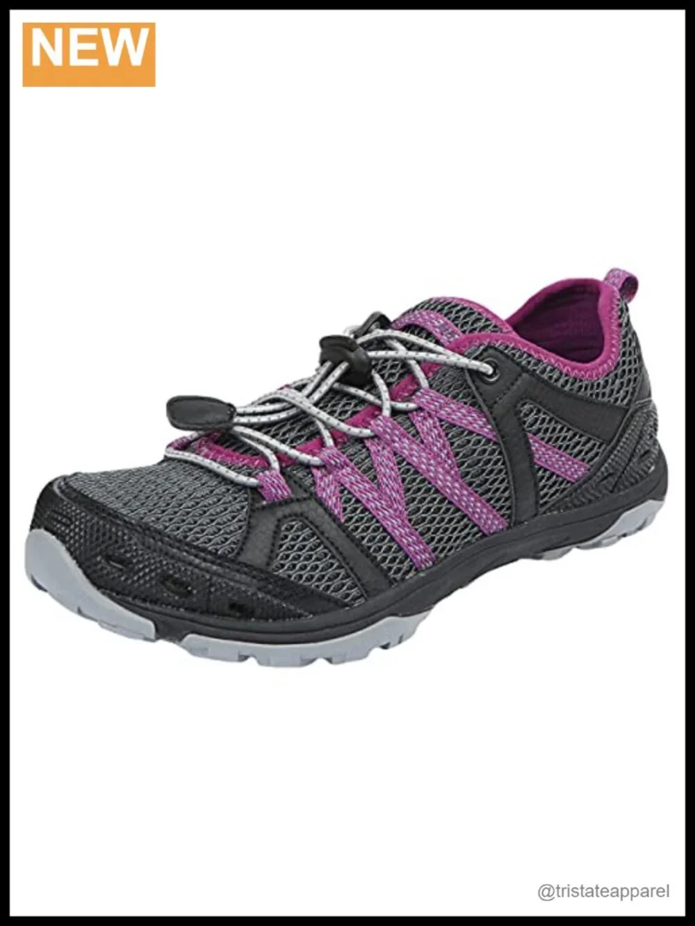 Women's Hiking Shoes with PU Upper, Quick-Dry Air Mesh, Lace-Up